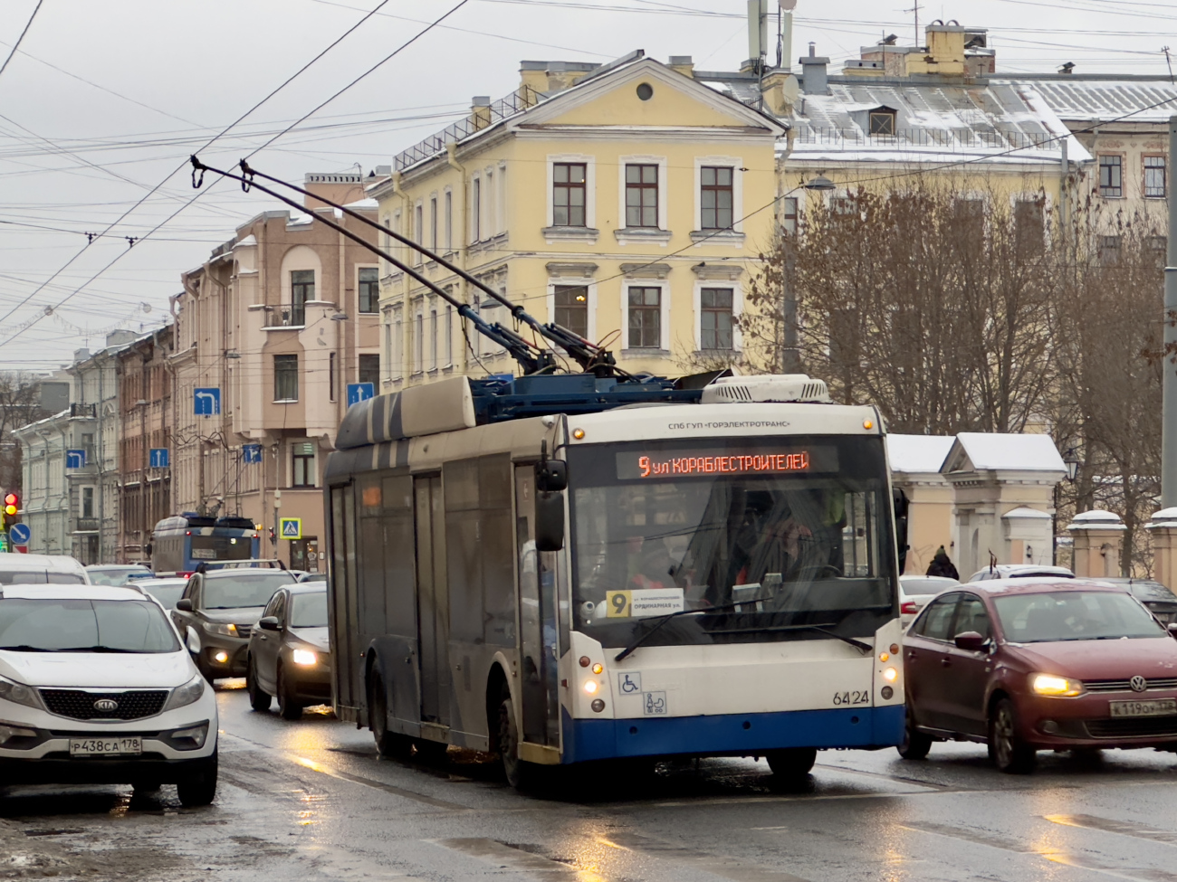 Санкт-Петербург, Тролза-5265.00 «Мегаполис» № 6424
