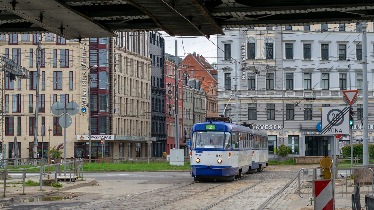 Рига, Tatra T3A № 31139