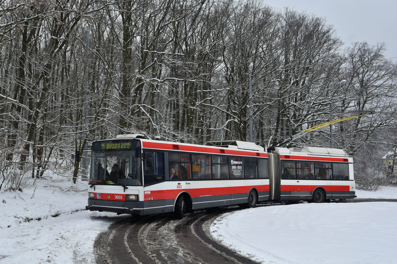 Брно, Škoda 22Tr № 3603; Брно — Прощание с троллейбусами Škoda 22Tr