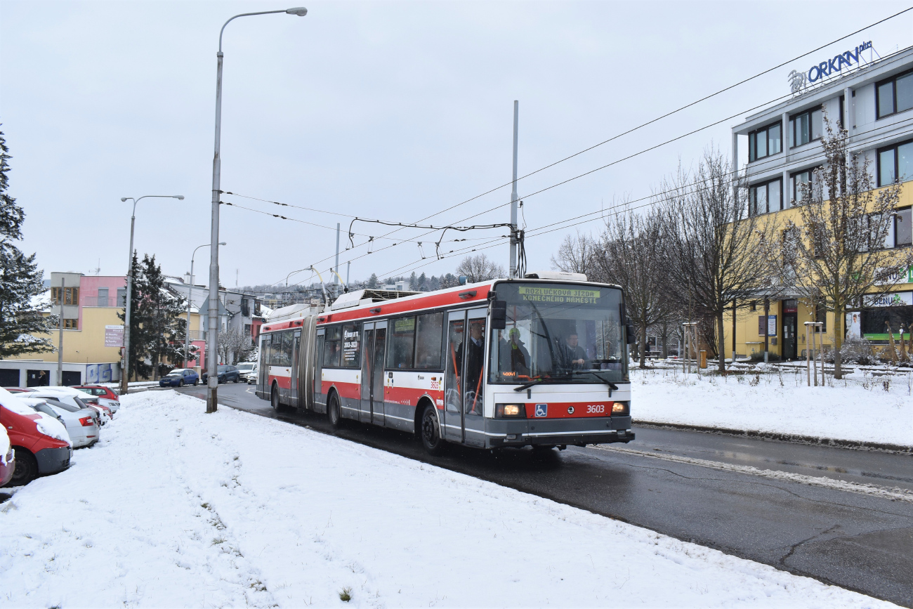 Брно, Škoda 22Tr № 3603; Брно — Прощание с троллейбусами Škoda 22Tr