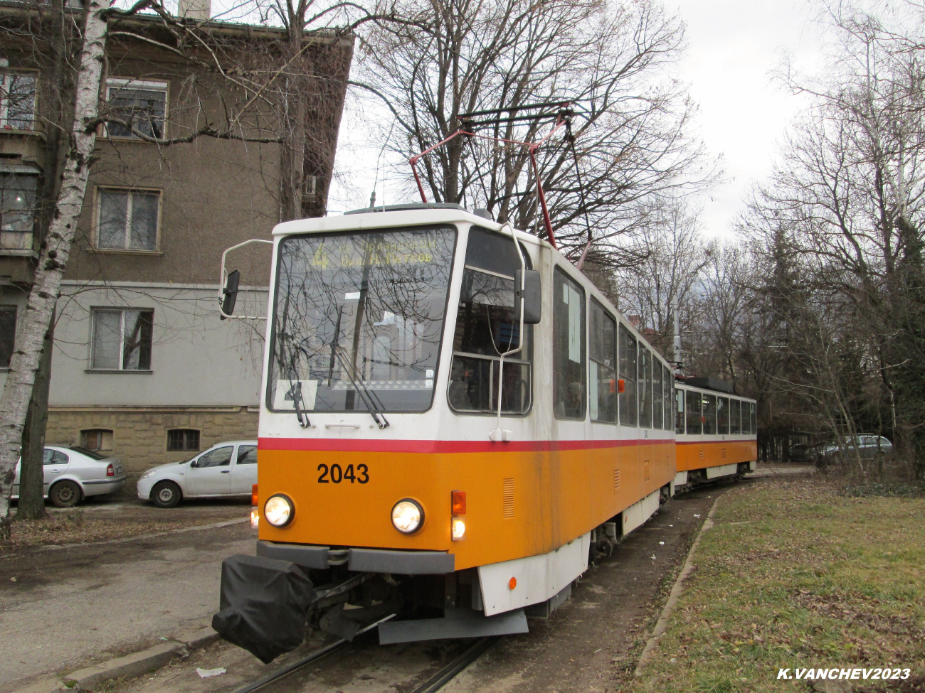 София, Tatra T6A2SF № 2043
