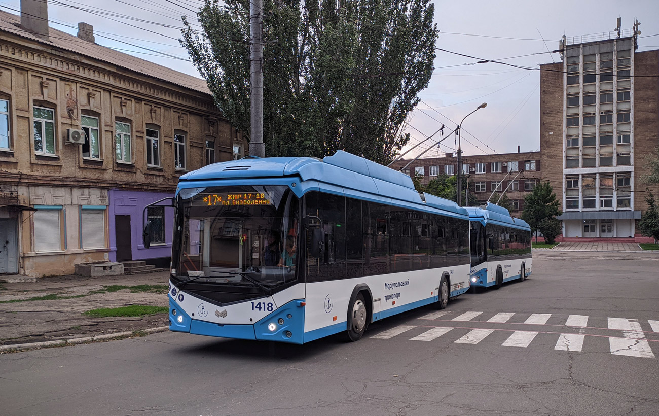 Marioupol, AKSM 321 (BKM-Ukraine) N°. 1418