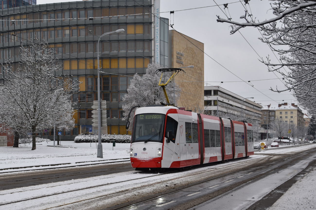 Брно, Škoda 13T Elektra № 1904