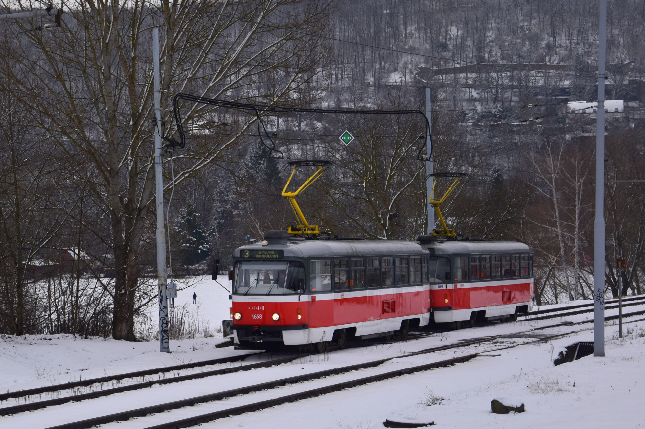 Брно, Tatra T3R.PV № 1658; Брно, Tatra T3R.PV № 1657