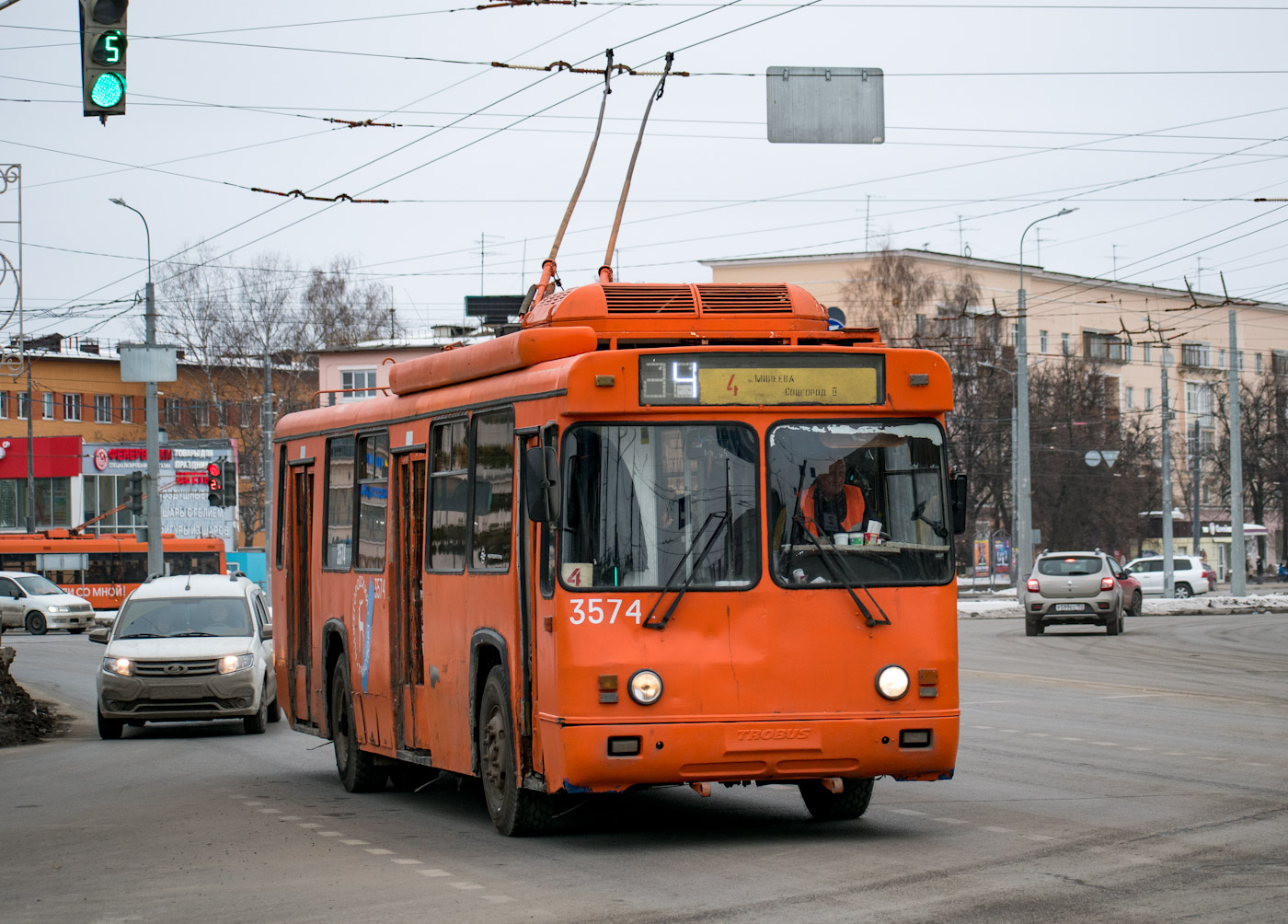 Нижний Новгород, БТЗ-5276-04 № 3574