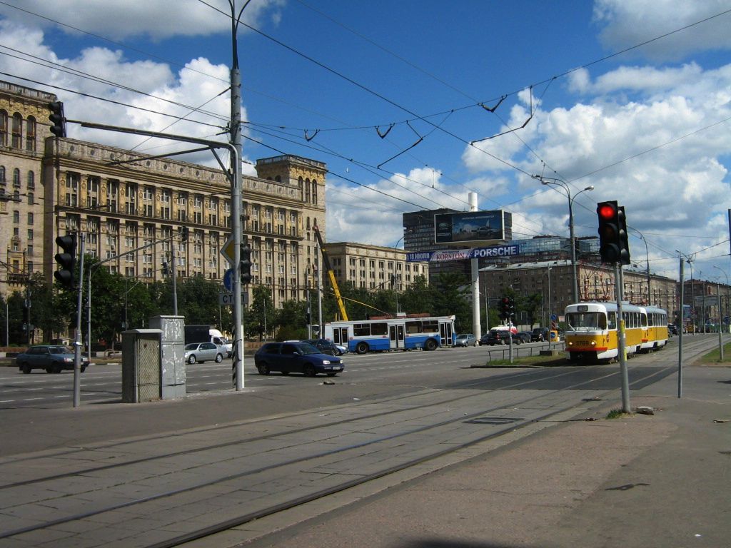 Москва — Трамвайные линии: САО; Москва — Троллейбусные линии: САО