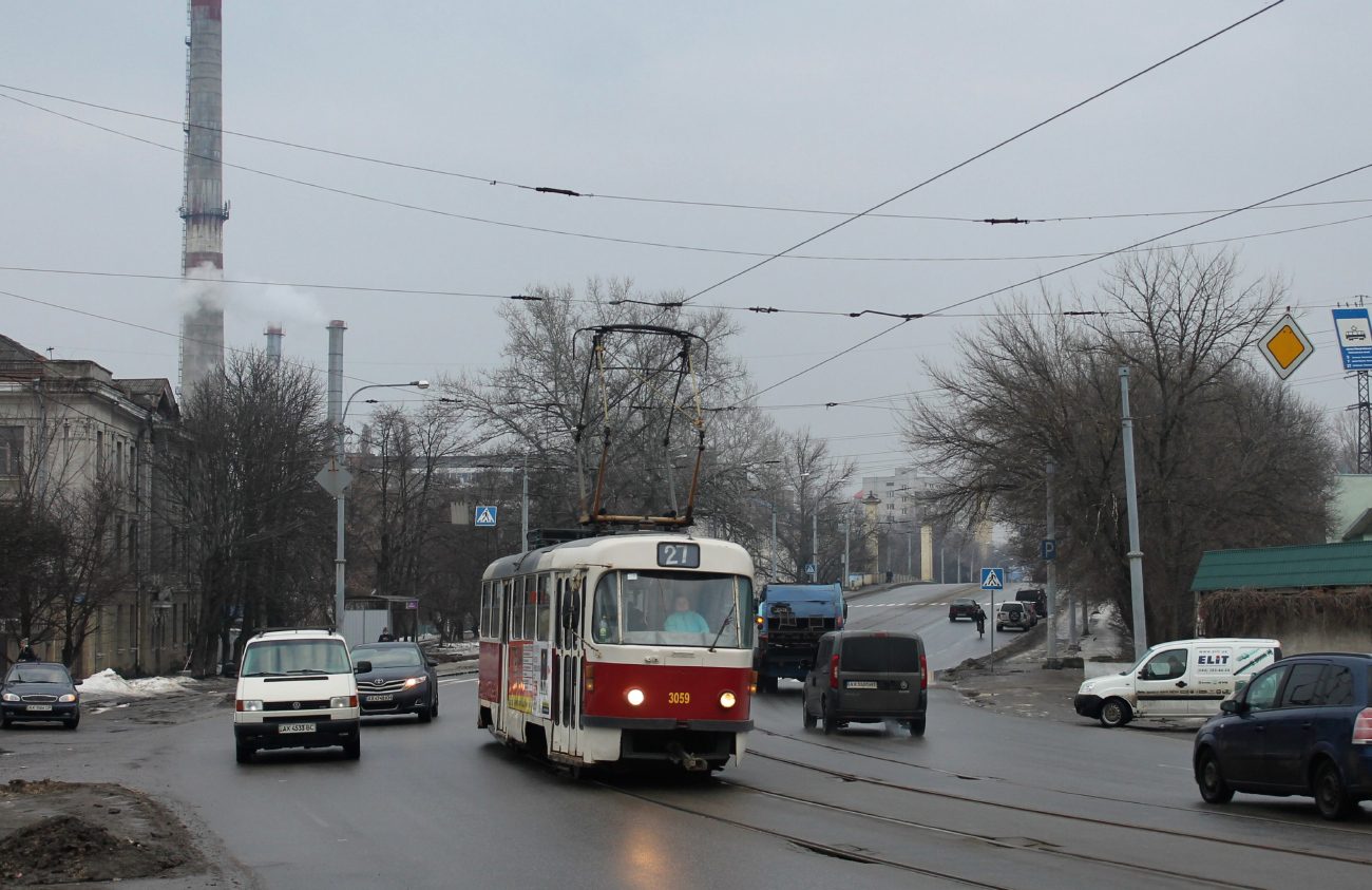 Харьков, Tatra T3A № 3059