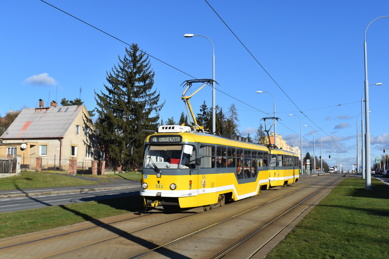 Пльзень, Tatra T3R.PLF № 332