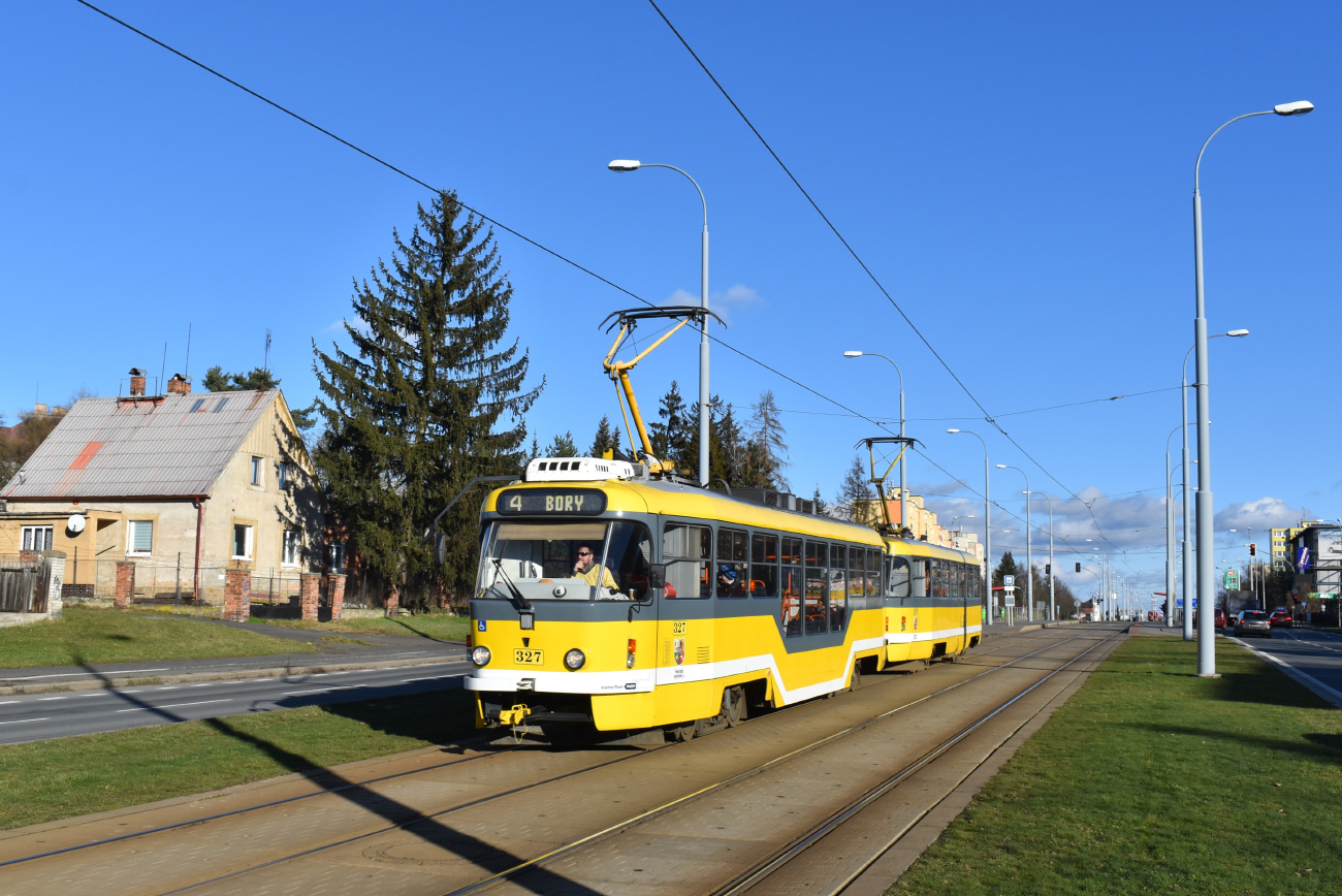 Пльзень, Tatra T3R.PLF № 327
