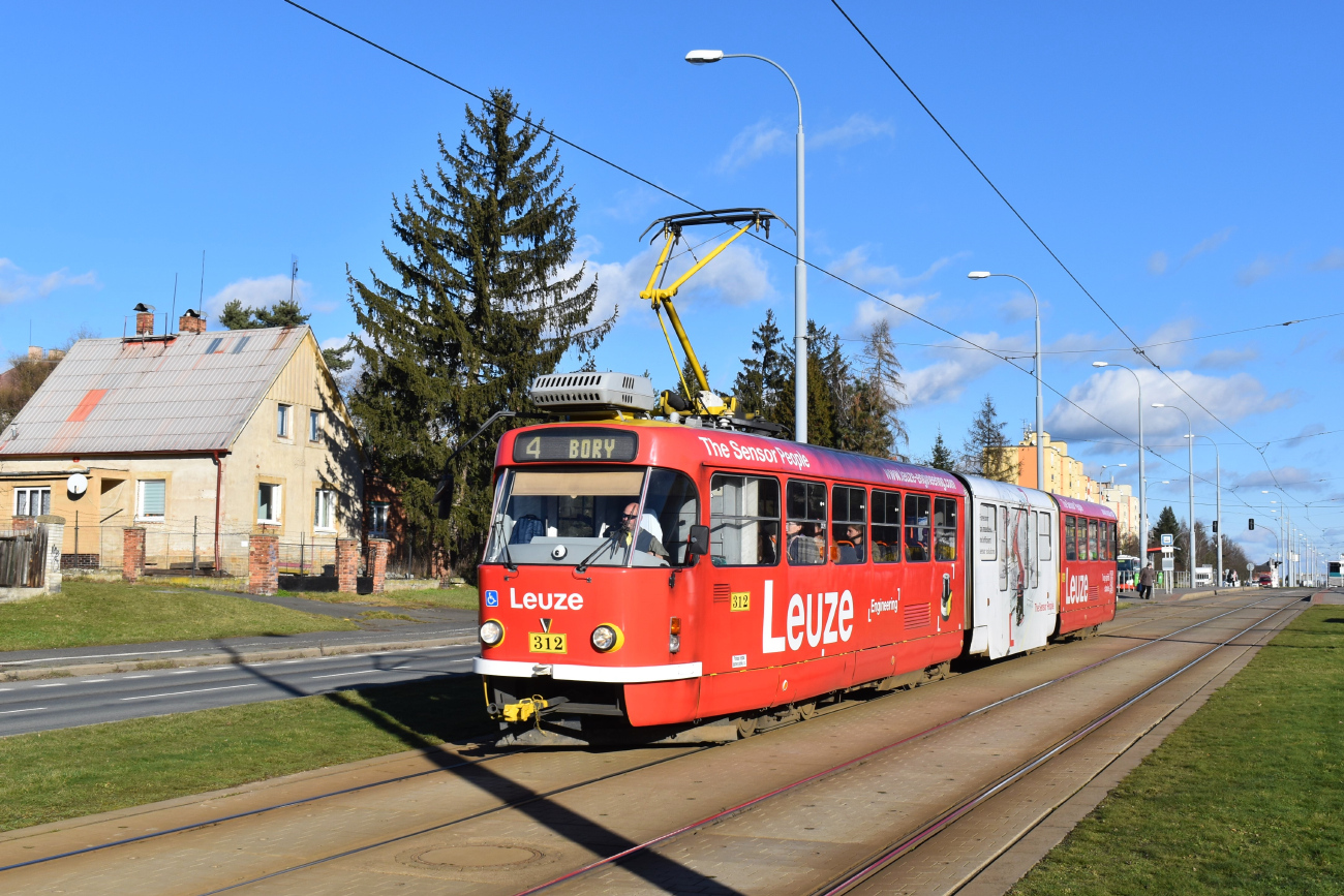 Пльзень, Tatra K3R-NT № 312
