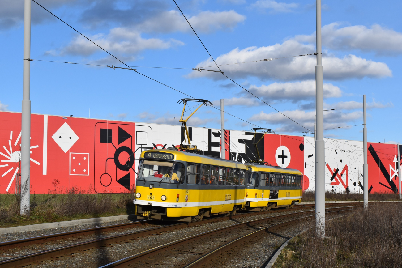 Пльзень, Tatra T3R.P № 261