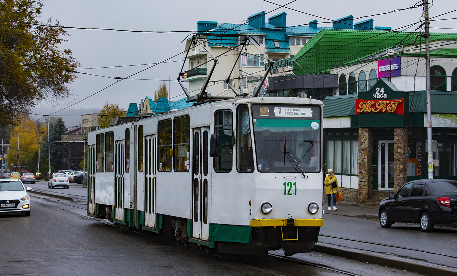 Пятигорск, Tatra KT4SU № 121