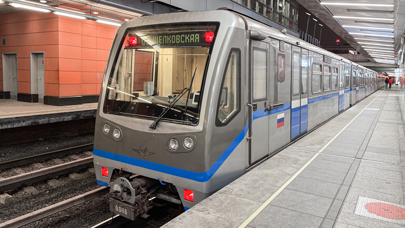 Москва, 81-740.1 «Русич» № 0086