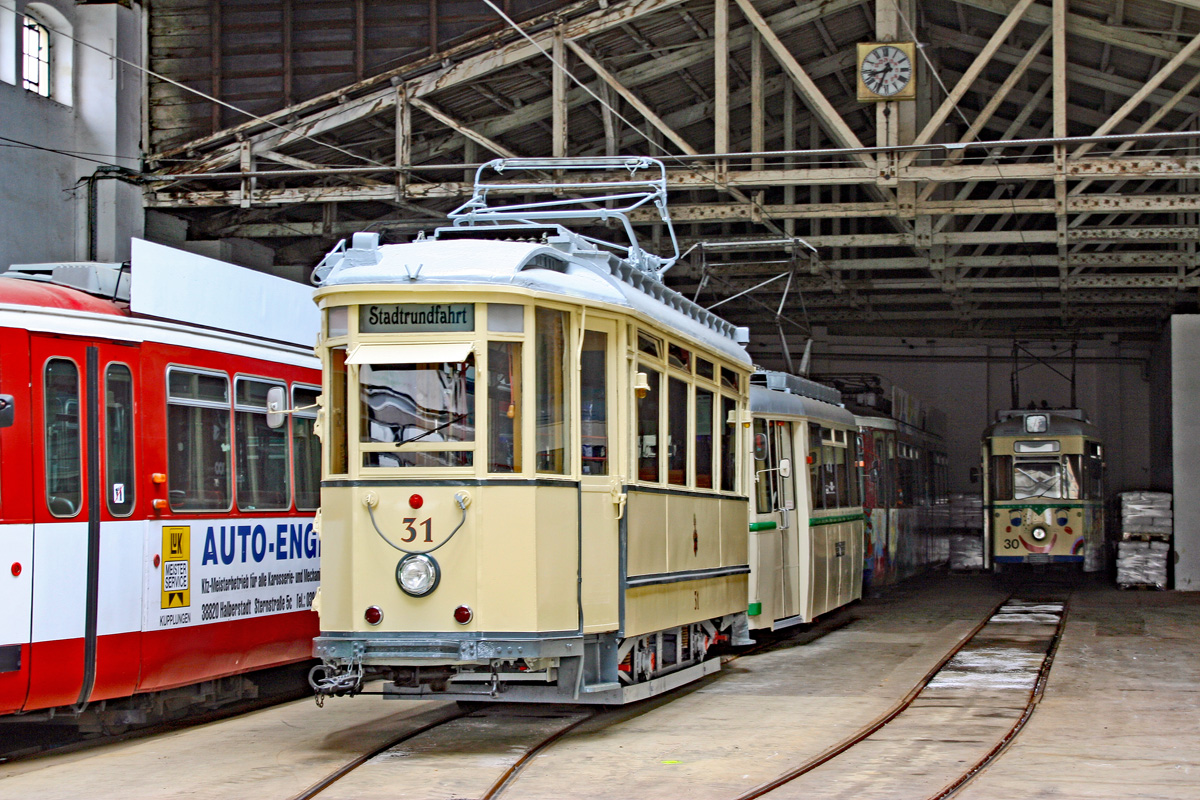Halberstadt, Lindner/AEG 2-axle motor car Nr 31 Halberstadt, Lindner/AEG 2-axle motor car Nr 31