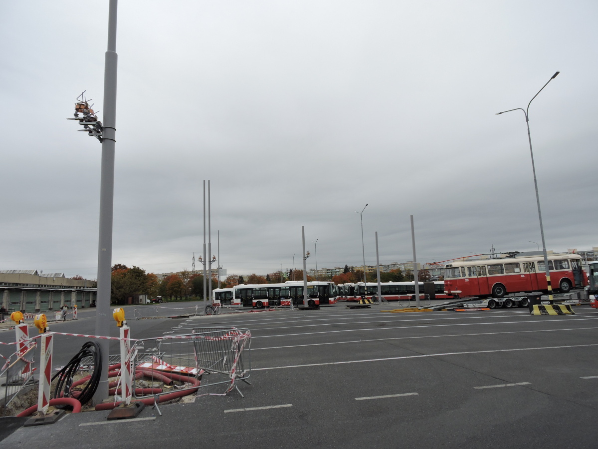 Прага — Троллейбусные линии и инфраструктура