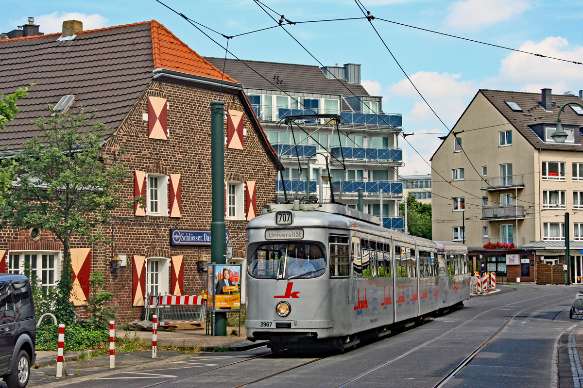 Дюссельдорф, Duewag GT8 № 2967