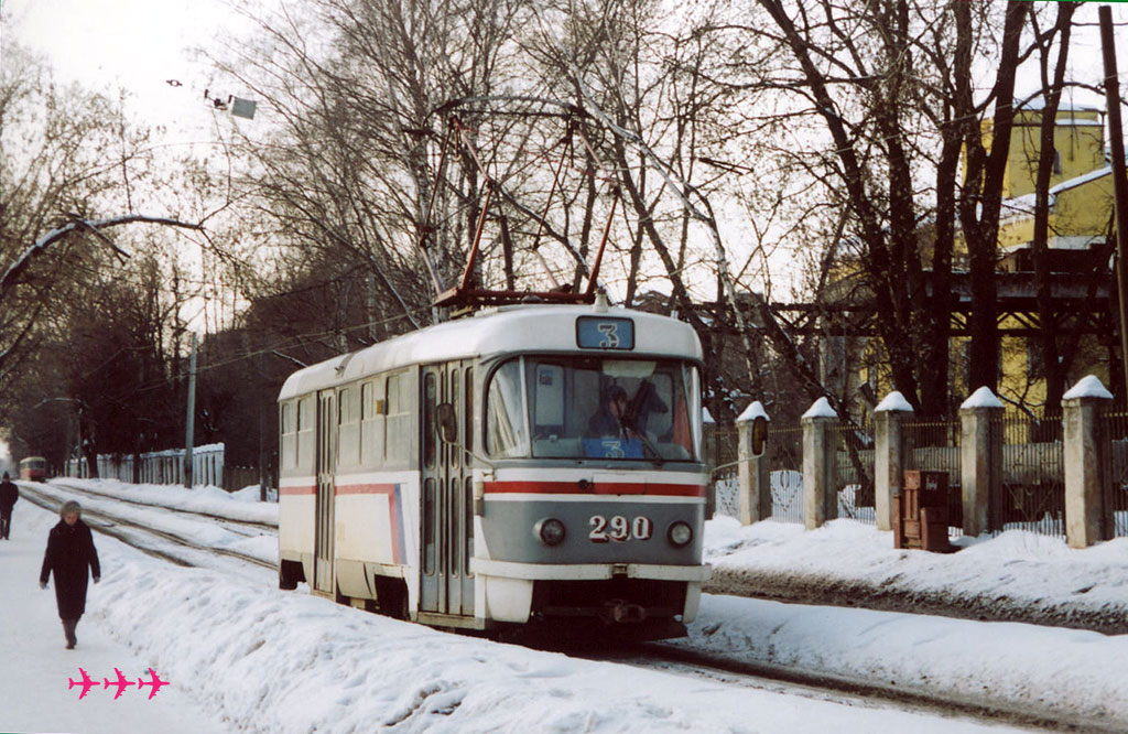 Тверь, Tatra T3SU № 290; Тверь — Тверской трамвай в начале 2000-х гг. (2002 — 2006 гг.)