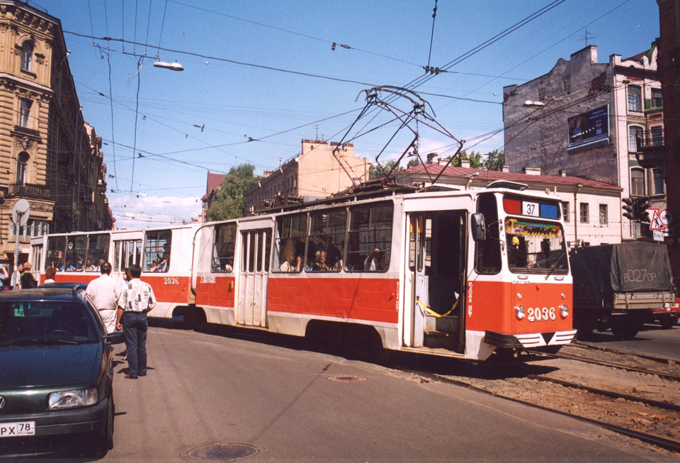 Saint-Petersburg, LVS-86K № 2036 Saint-Petersburg, LVS-86K № 2036