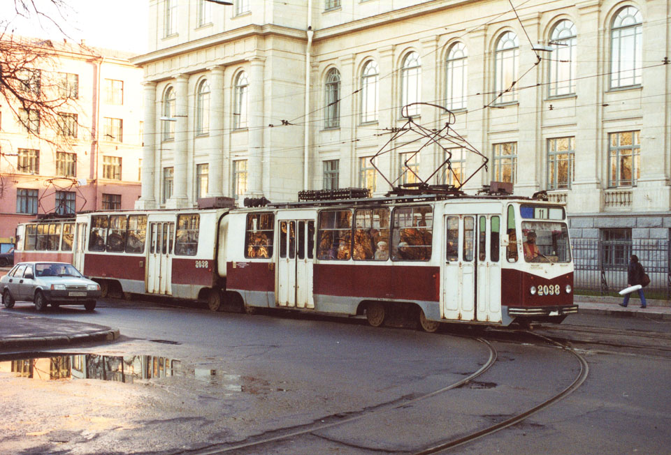Санкт-Петербург, ЛВС-86К № 2038
