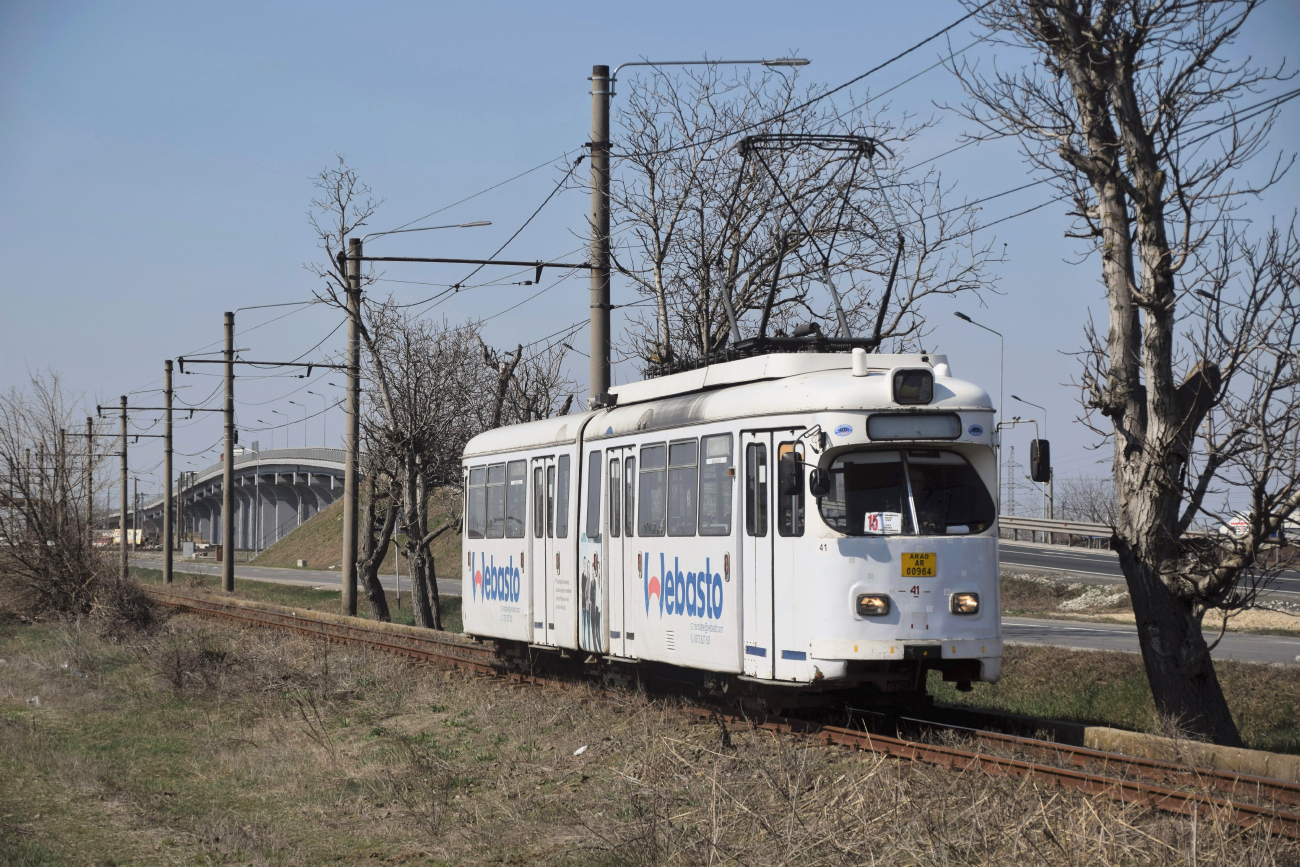 Арад, Duewag GT6 № 41