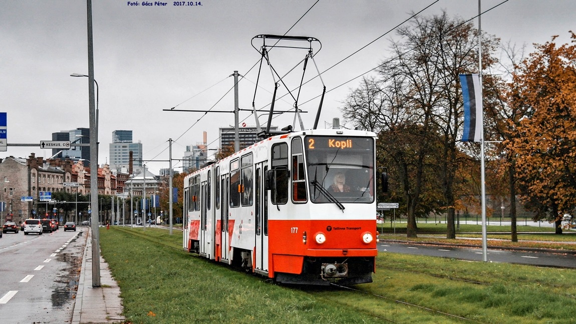 Таллин, Tatra KT4D № 177