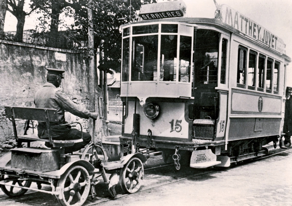 Neuenburg, SIG/MFO Ce 2/2 Nr. 15; Neuenburg — Old photos