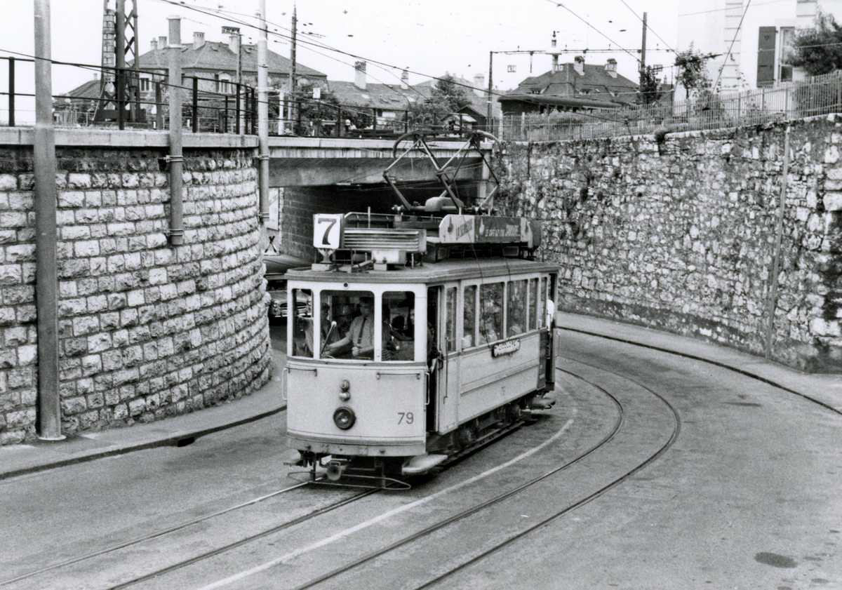 Neuchâtel, SIG/MFO Ce 2/2 № 79; Neuchâtel — Old photos