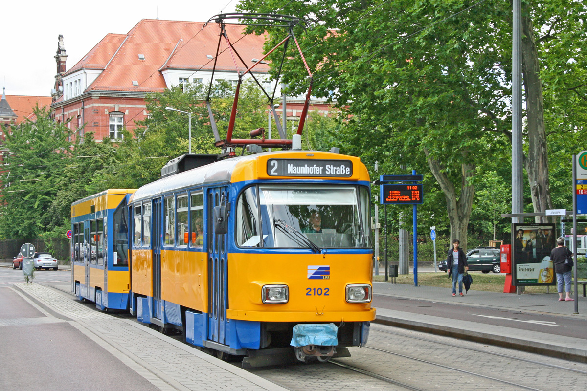Leipzig, Tatra T4D-M1 № 2102 Leipzig, Tatra T4D-M1 № 2102