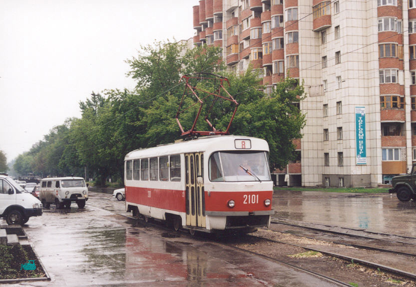 Самара, Tatra T3SU (двухдверная) № 2101