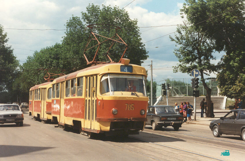 Самара, Tatra T3SU № 785; Самара — Исторические фотографии — Трамвай и Троллейбус (1992-2000)