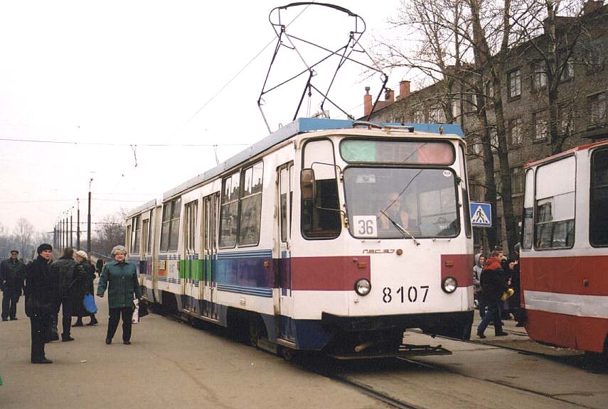 Санкт-Петербург, 71-147К (ЛВС-97К) № 8107 Санкт-Петербург, 71-147К (ЛВС-97К) № 8107