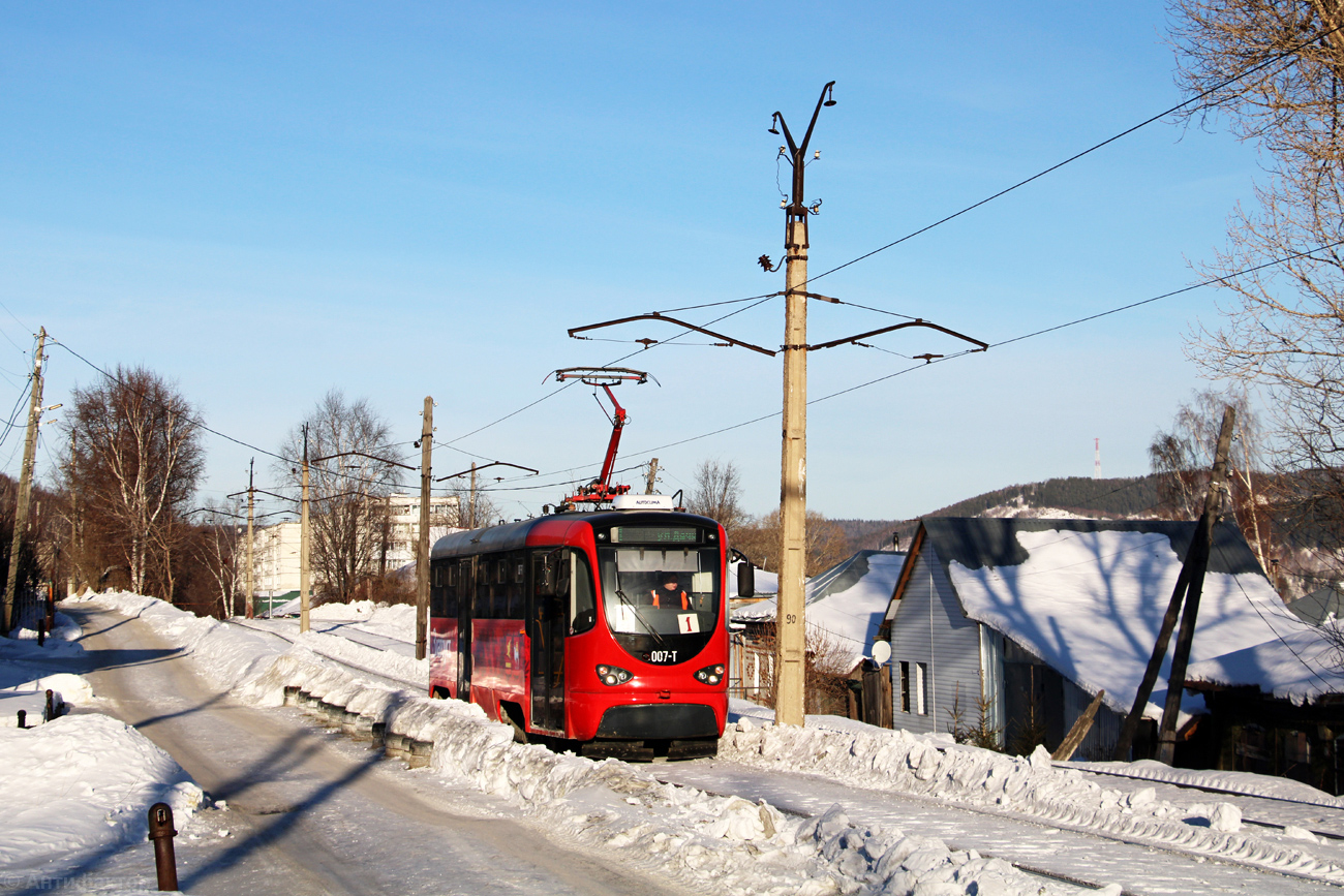 Zlatousta, Tatra T3K “Izh” № 007