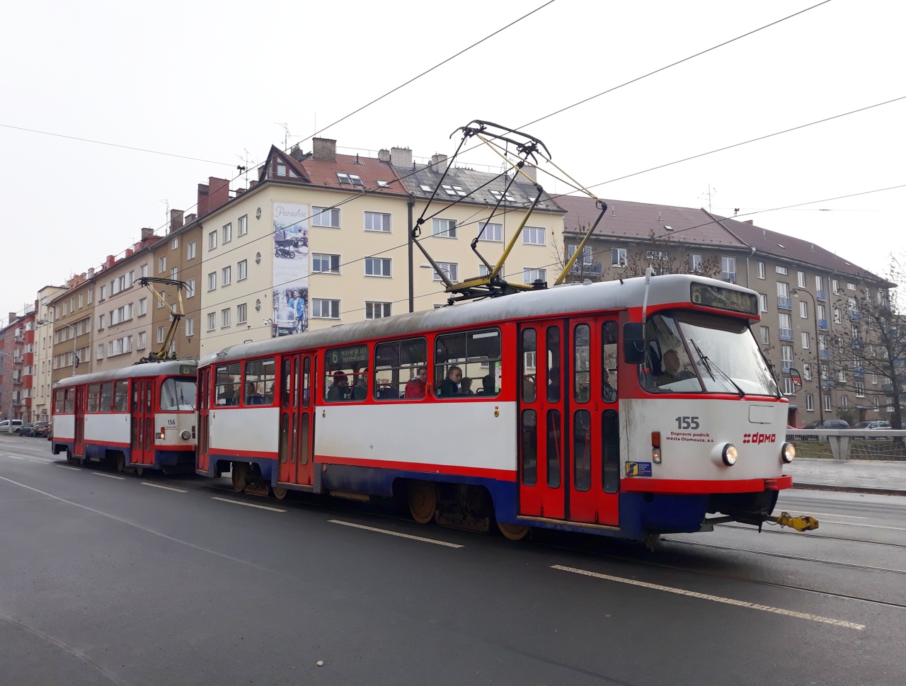 Оломоуц, Tatra T3R.P № 155 Оломоуц, Tatra T3R.P № 155