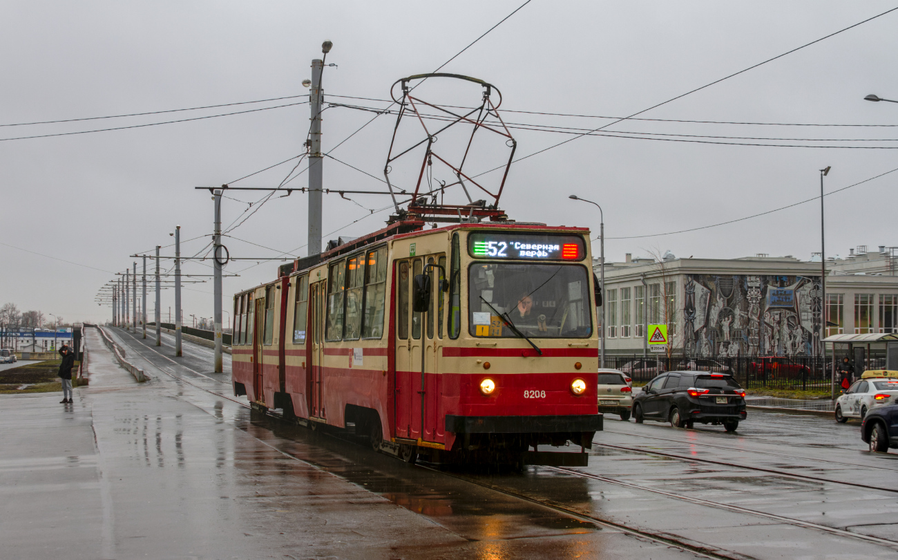 Санкт-Петербург, ЛВС-86К № 8208 Санкт-Петербург, ЛВС-86К № 8208