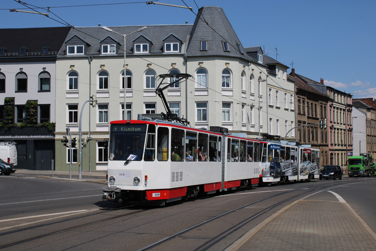 Zwickau, Tatra KT4DMC № 929