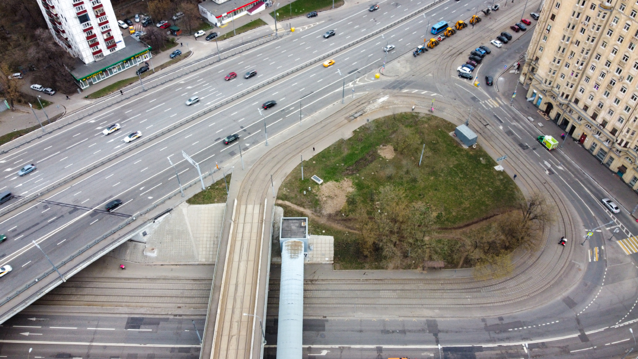 Москва — Виды с высоты; Москва — Трамвайные линии: САО Москва — Виды с высоты; Москва — Трамвайные линии: САО