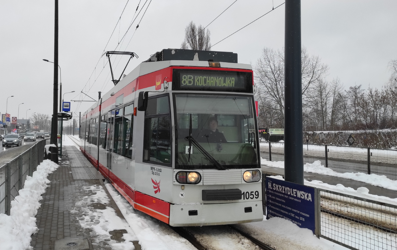 Лодзь, Duewag MGT6D № 1059