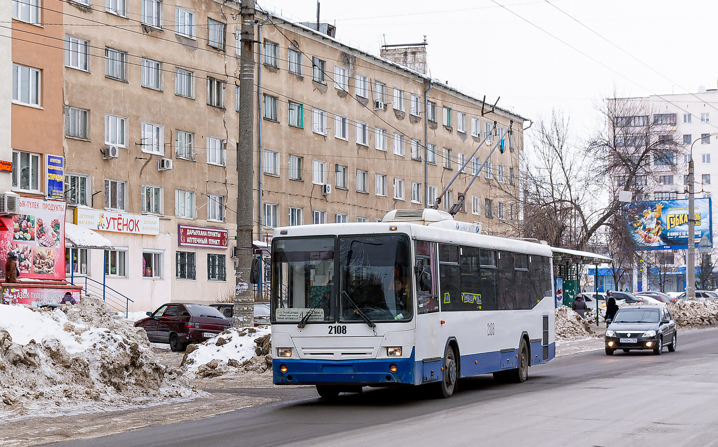 Уфа, НефАЗ-БТЗ 52765А № 2108