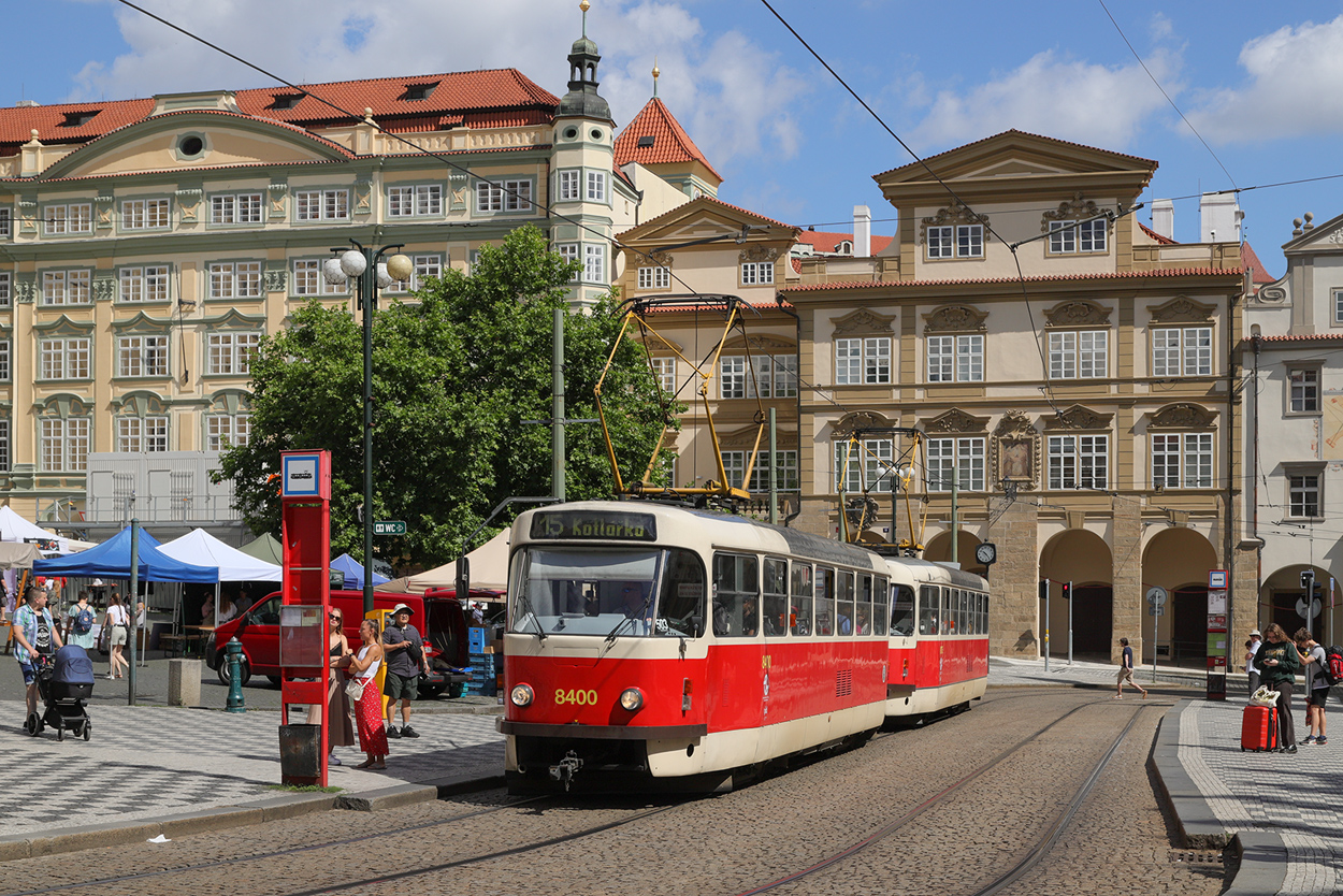 Прага, Tatra T3R.P № 8400