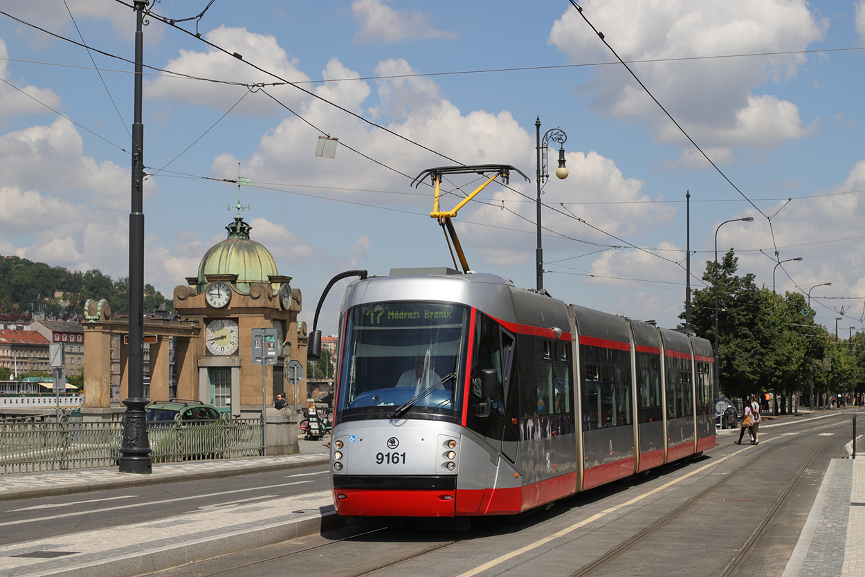 Прага, Škoda 14T Elektra № 9161