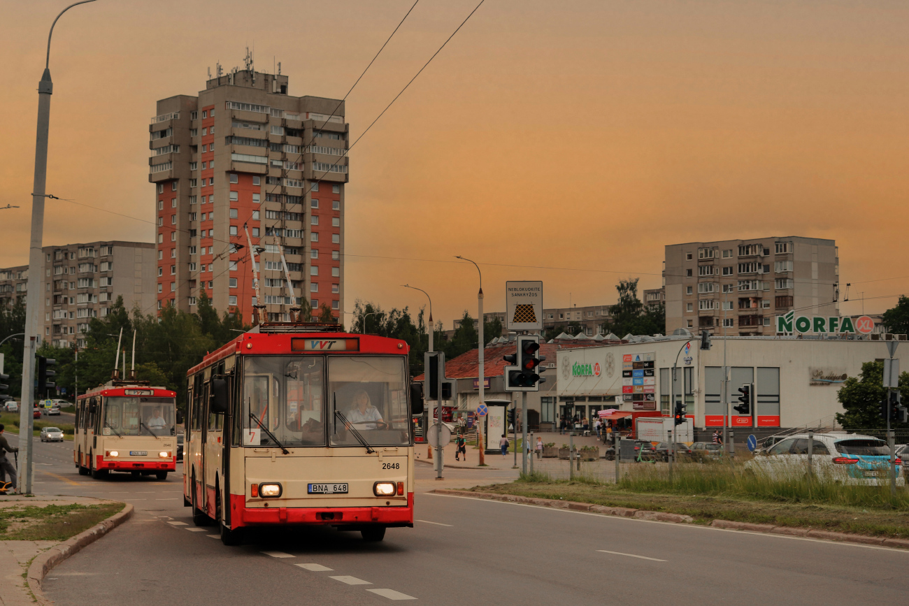 Вильнюс, Škoda 14Tr13/6 № 2648
