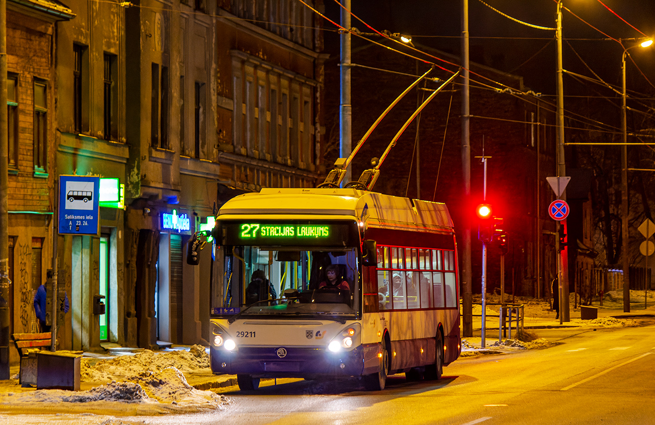 Рига, Škoda 24Tr Irisbus Citelis № 29211