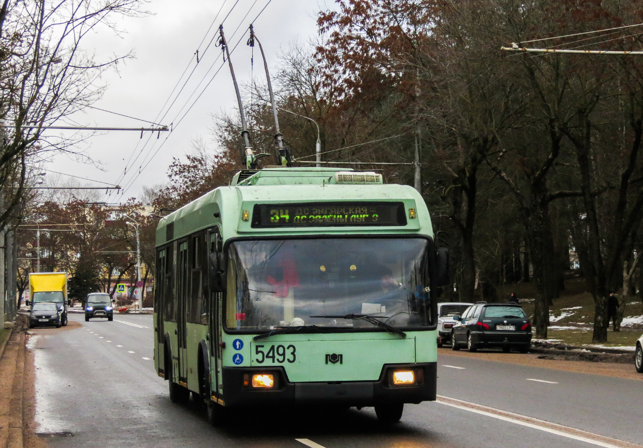 Минск, БКМ 321 № 5493