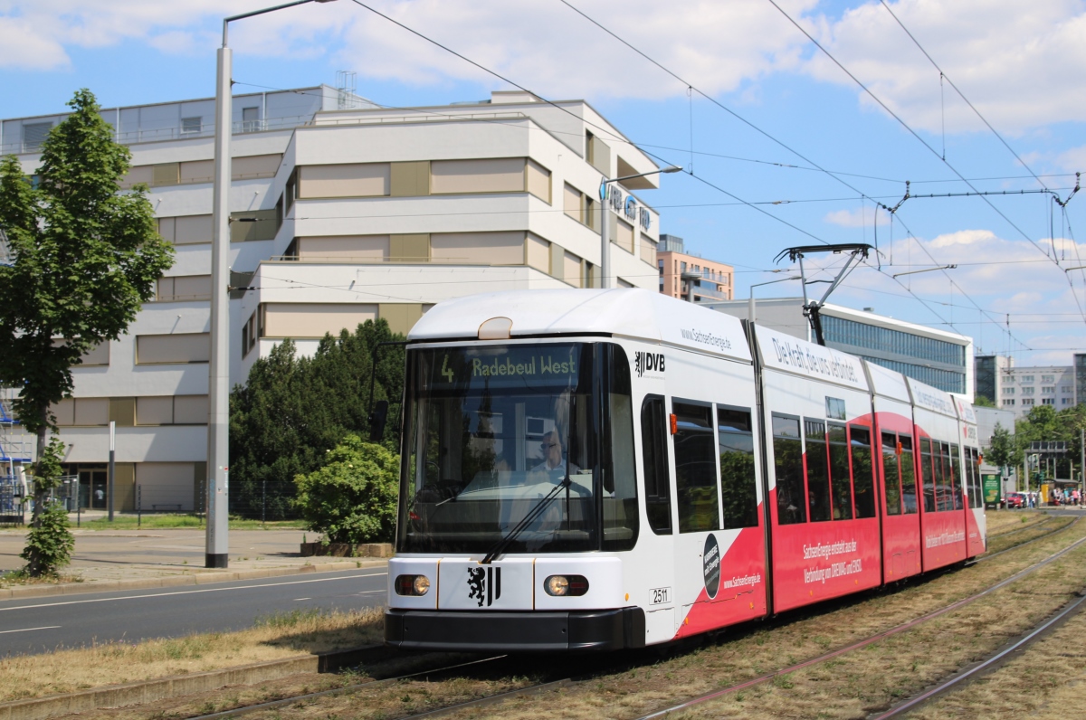 Дрезден, SachsenTram NGT 6 DD № 2511