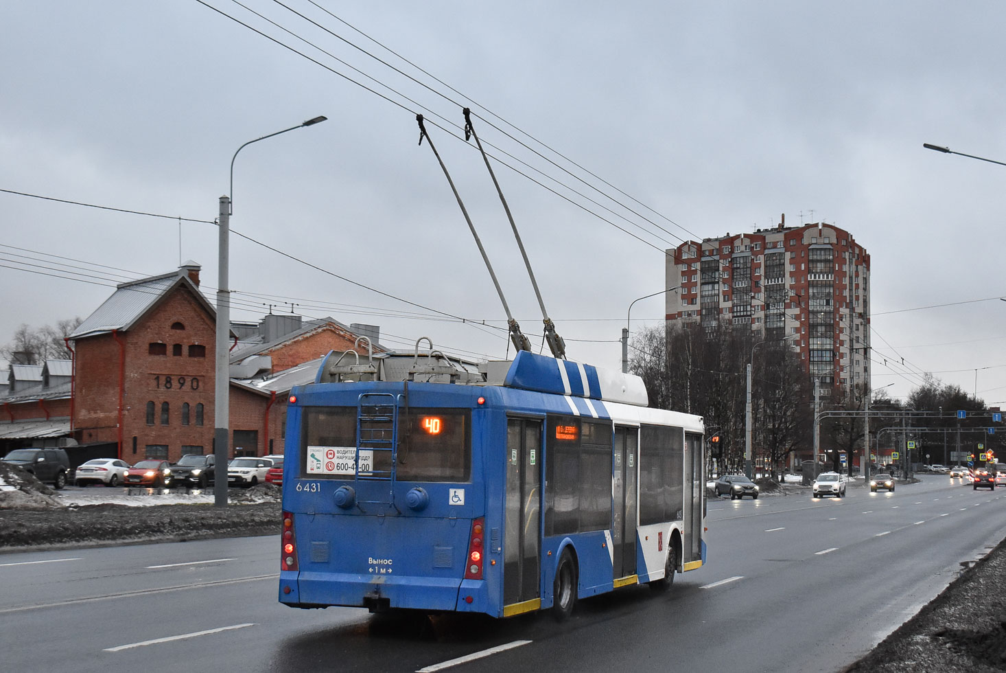 Санкт-Петербург, Тролза-5265.00 «Мегаполис» № 6431