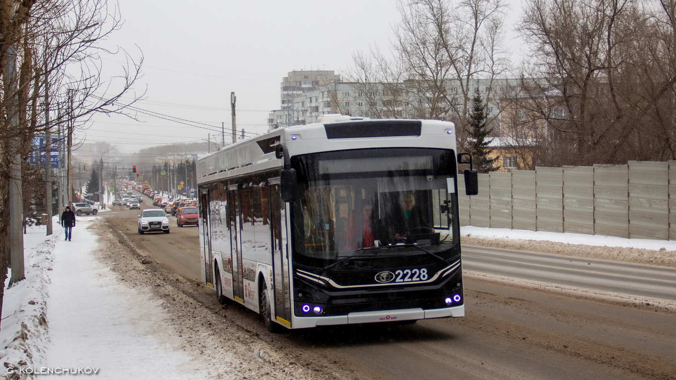 Красноярск, ПКТС-6281.01 «Адмирал» № 2228; Красноярск — Возобновление движения на СФУ [2023]
