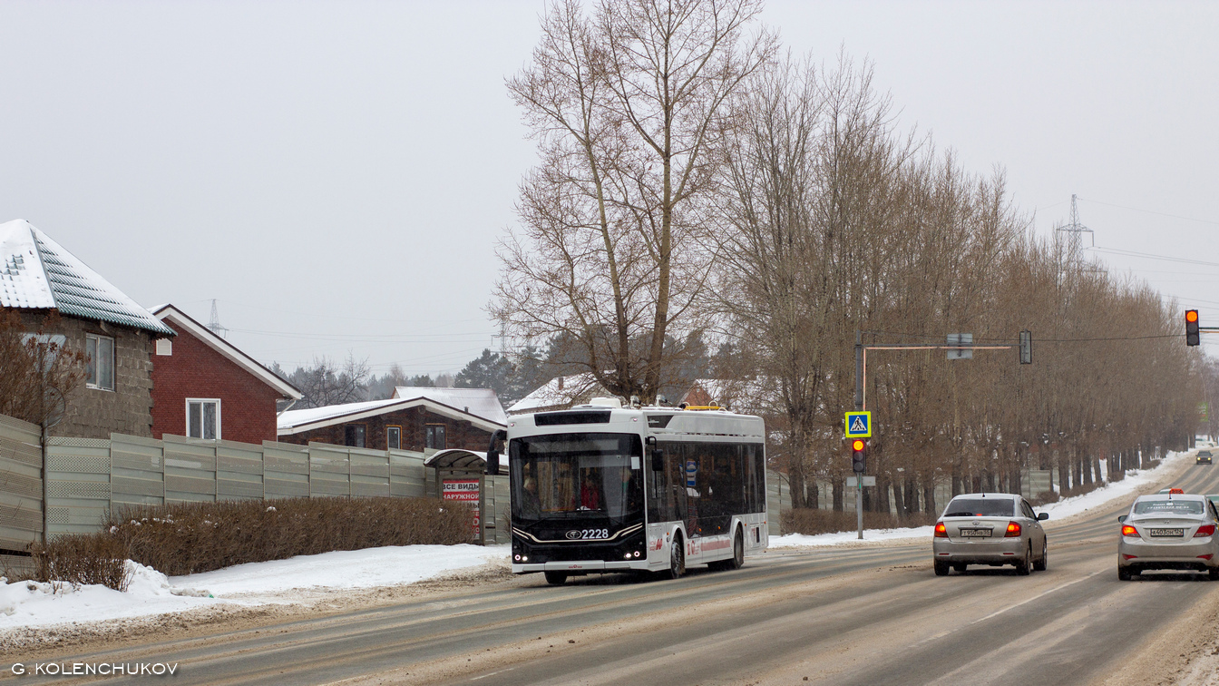 Красноярск, ПКТС-6281.01 «Адмирал» № 2228; Красноярск — Возобновление движения на СФУ [2023]