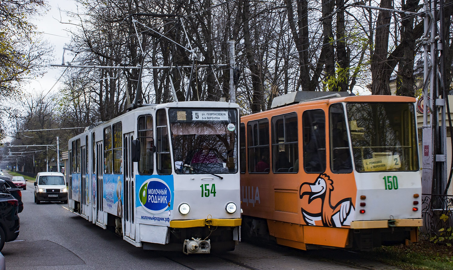 Пятигорск, Tatra KT4SU № 154