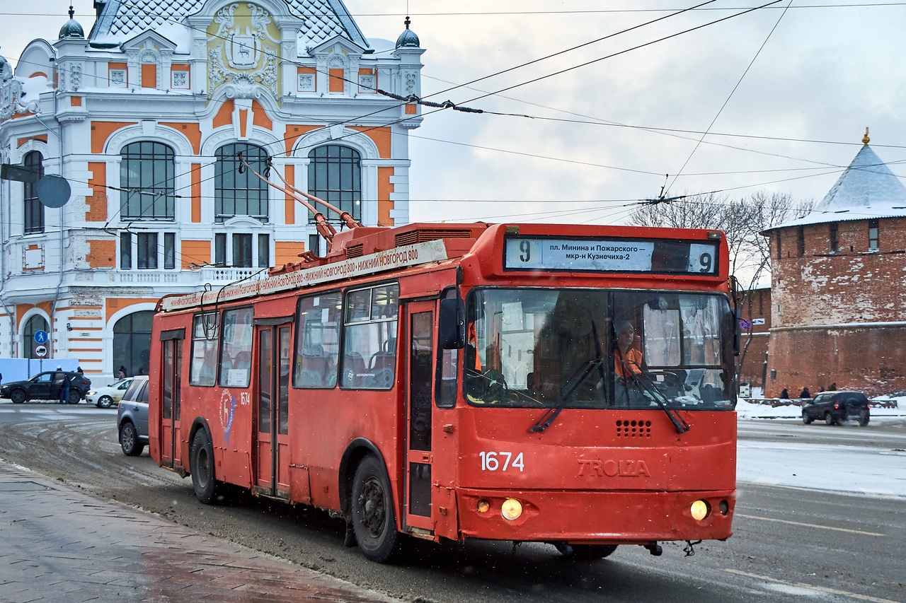 Нижний Новгород, ЗиУ-682Г-016.03 № 1674