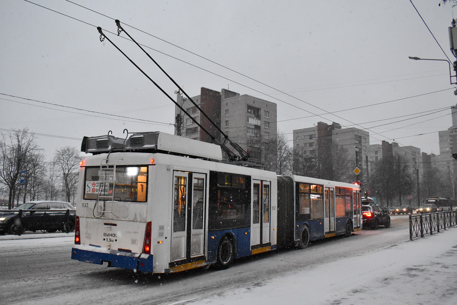 Санкт-Петербург, Тролза-6206.01 «Мегаполис» № 1137
